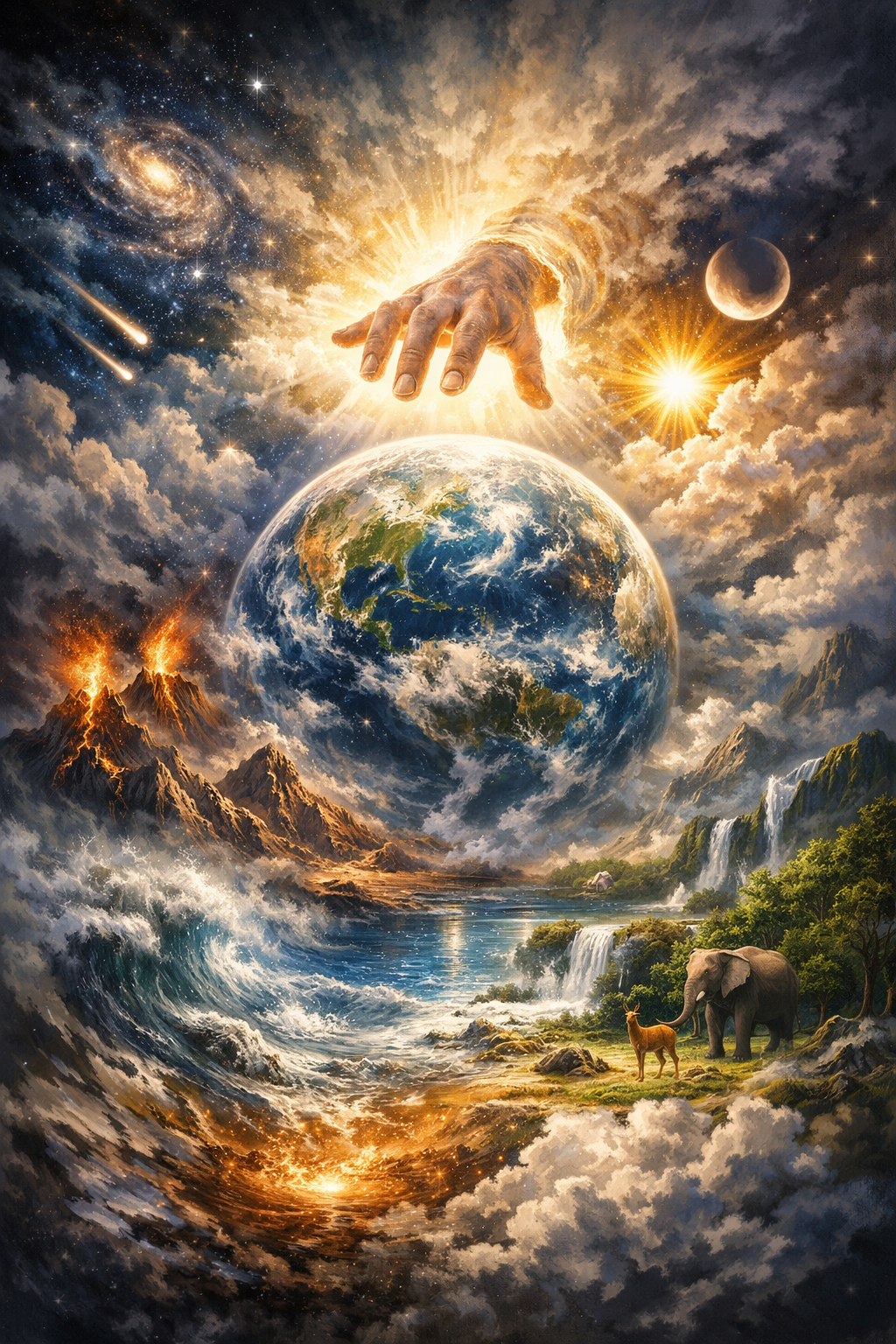 Creation of the world